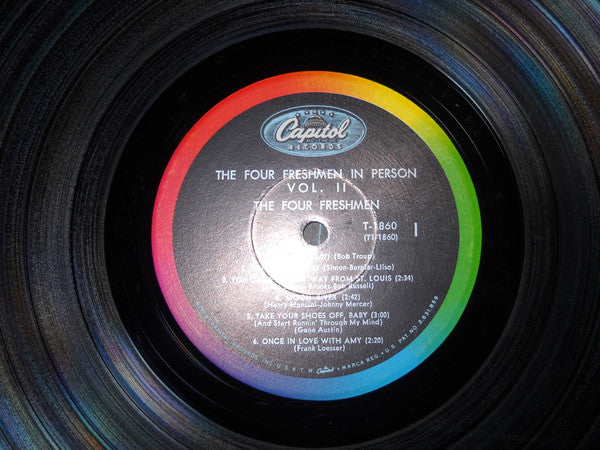 The Four Freshmen : In Person Volume 2 (LP, Album, Mono)