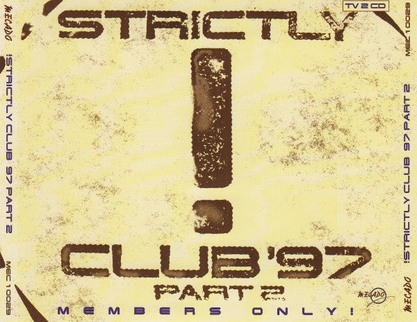 Various : Strictly Club '97 Part 2 (2xCD, Comp, Mixed)