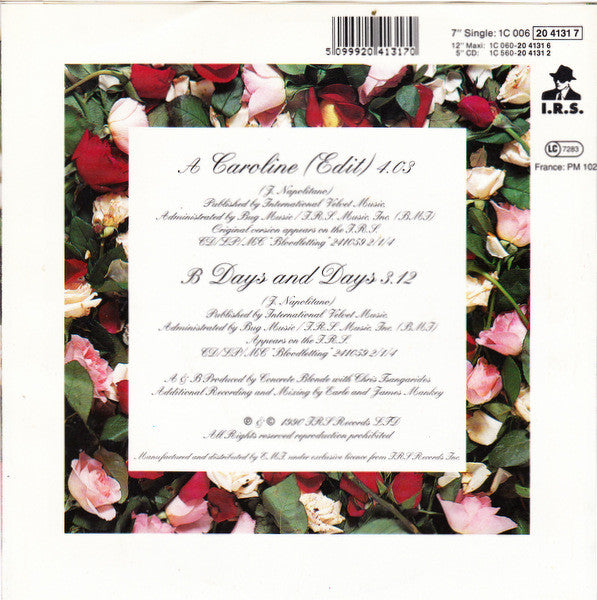 Concrete Blonde : Caroline (7", Single)