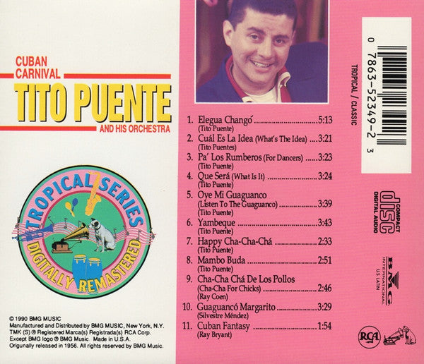 Tito Puente And His Orchestra : Cuban Carnival (CD, Album, RM)