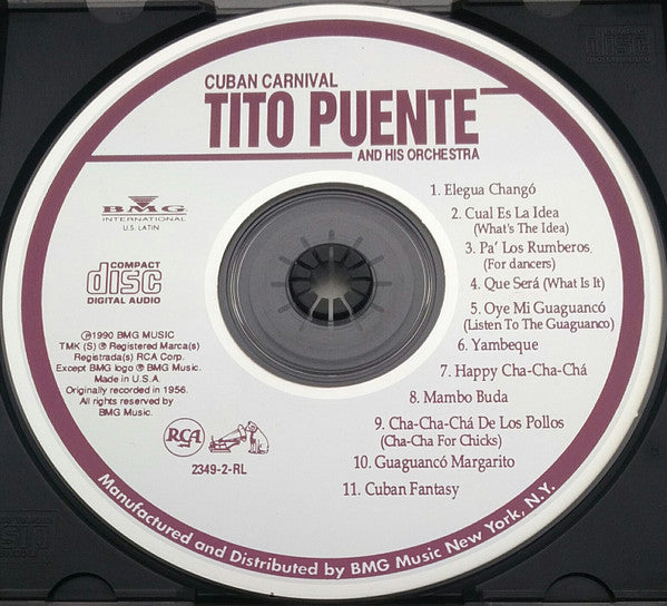 Tito Puente And His Orchestra : Cuban Carnival (CD, Album, RM)