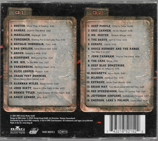 Various : Rock Files Presents The Best Rock Ballads (2xCD, Comp)