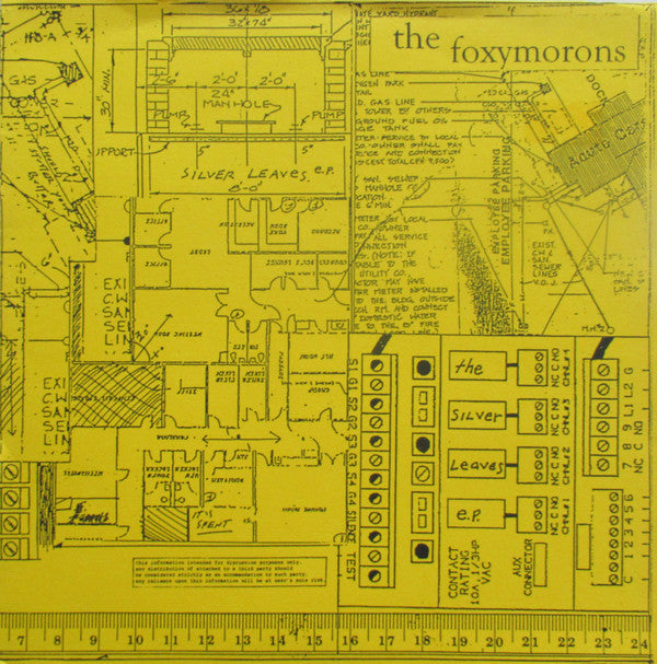 The Foxymorons : The Silver Leaves E.P. (7", EP, Num)