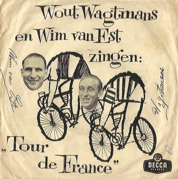 Wout Wagtmans En Wim van Est / Gerrit Voorting En Zijn Vrouw : Tour De France! / De Gele Trui (7", Single)