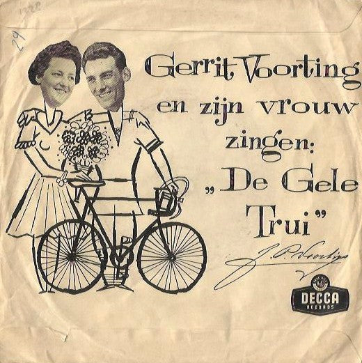 Wout Wagtmans En Wim van Est / Gerrit Voorting En Zijn Vrouw : Tour De France! / De Gele Trui (7", Single)