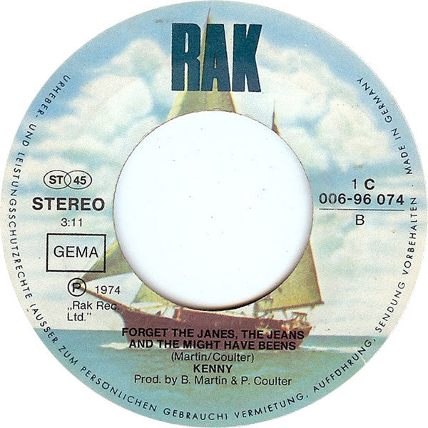 Kenny (3) : The Bump (7", Single)