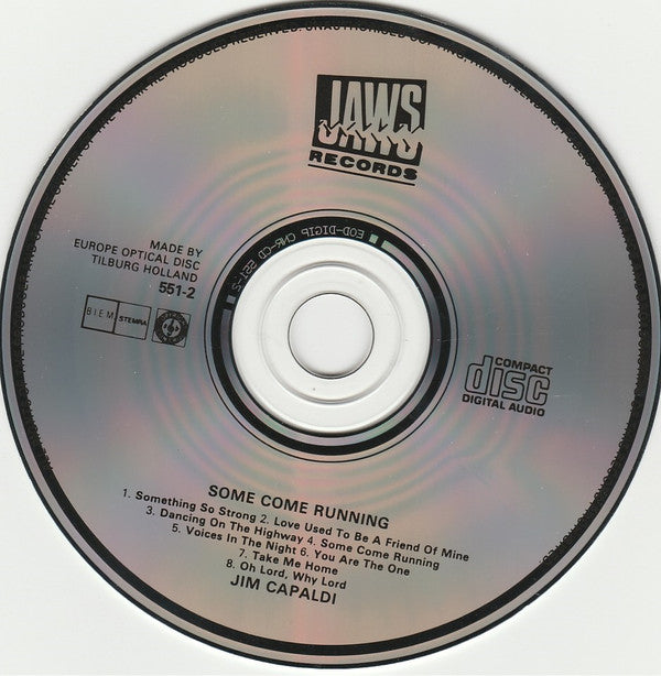 Jim Capaldi : Some Come Running (CD, Album)