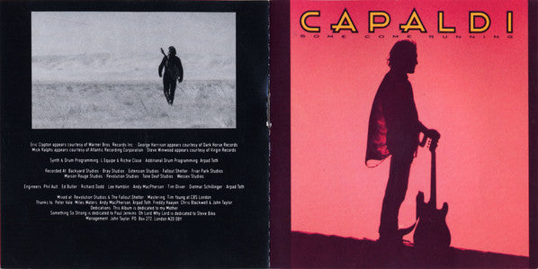 Jim Capaldi : Some Come Running (CD, Album)