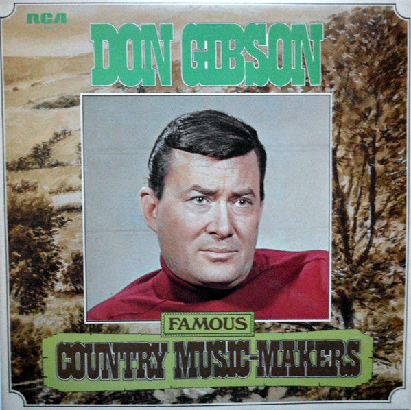 Don Gibson : Famous Country Music-Makers (2xLP, Comp, Gat)