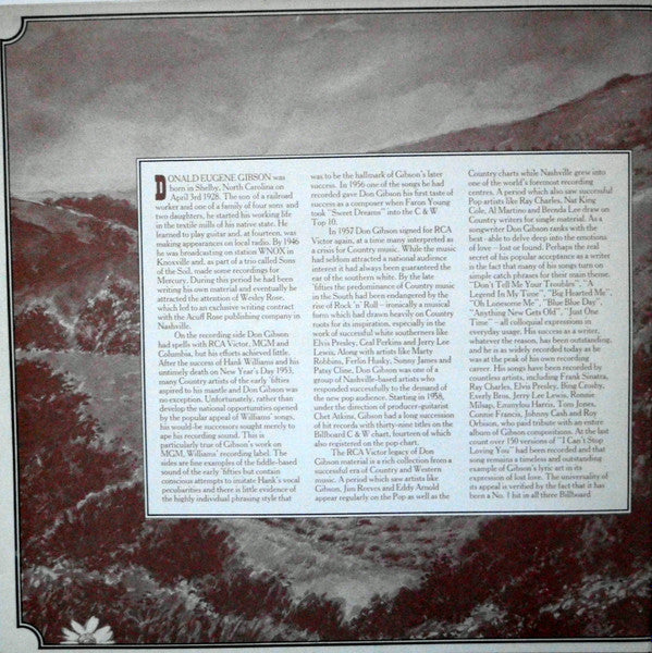 Don Gibson : Famous Country Music-Makers (2xLP, Comp, Gat)