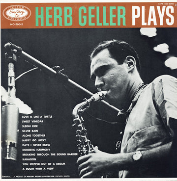 Herb Geller : Herb Geller Plays (LP, Album, Mono, RE)