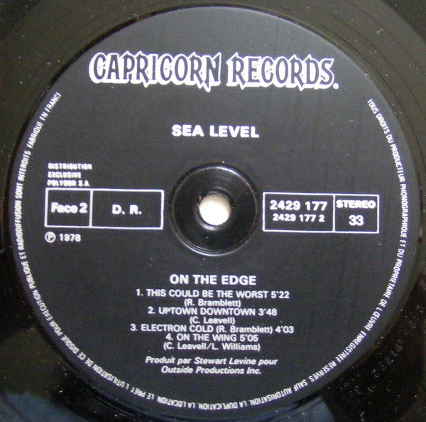 Sea Level : On The Edge (LP, Album)