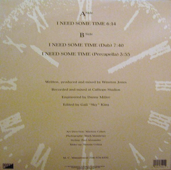 Carolyn Harding : I Need Some Time (12")