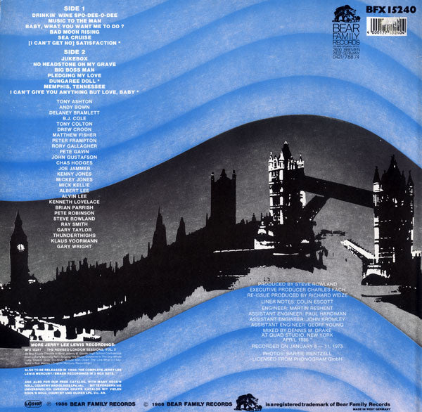 Jerry Lee Lewis : The Complete Session Recorded In London With Great Guest Artists, Vol. 1 (LP, Album)