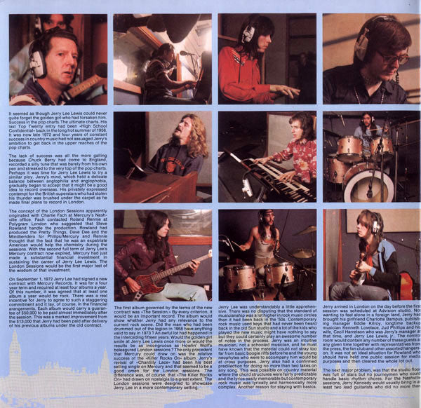 Jerry Lee Lewis : The Complete Session Recorded In London With Great Guest Artists, Vol. 1 (LP, Album)