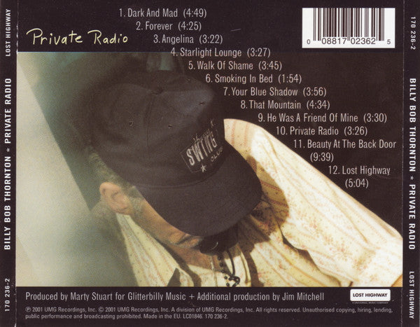 Billy Bob Thornton : Private Radio (CD, Album)