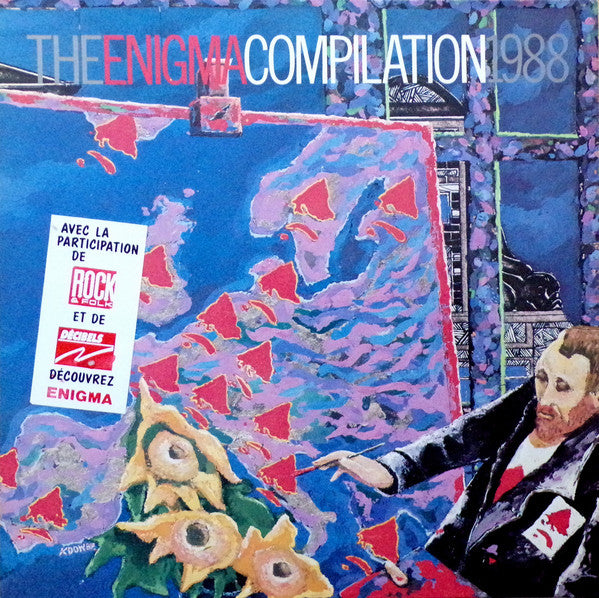 Various : The Enigma Compilation 1988 (LP, Comp, Smplr)