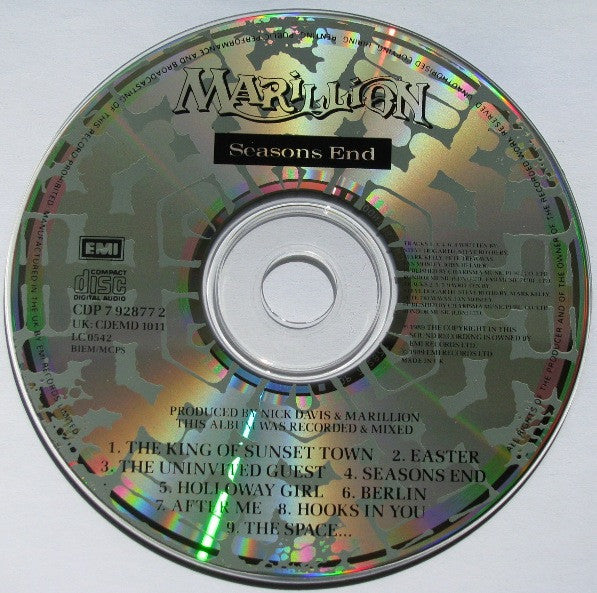 Marillion : Seasons End (CD, Album)