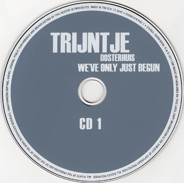 Trijntje Oosterhuis : We've Only Just Begun (2xCD, Comp)