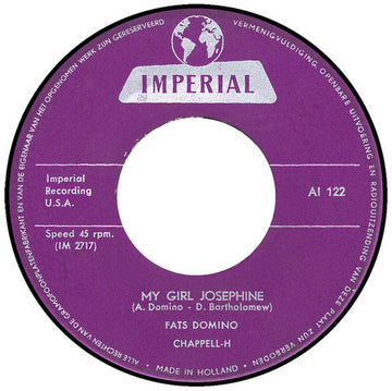 Fats Domino : My Girl Josephine / The Sheik Of Araby (7", Single)