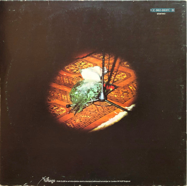 Wings (2) : Red Rose Speedway (LP, Album, Gat)