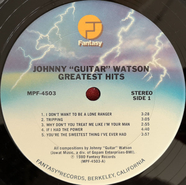 Johnny Guitar Watson : Greatest Hits (LP, Comp)