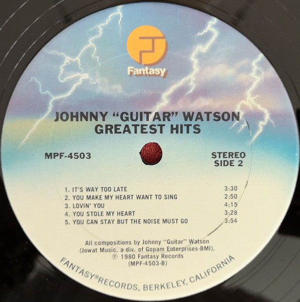 Johnny Guitar Watson : Greatest Hits (LP, Comp)