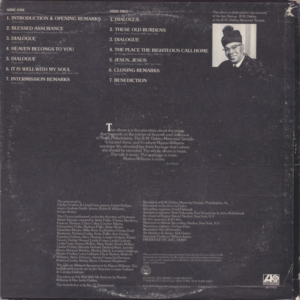 Marion Williams : Blessed Assurance (LP, PR )