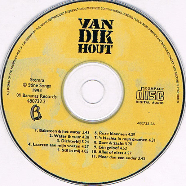 Van Dik Hout : Van Dik Hout (2xCD, Album, Fes)