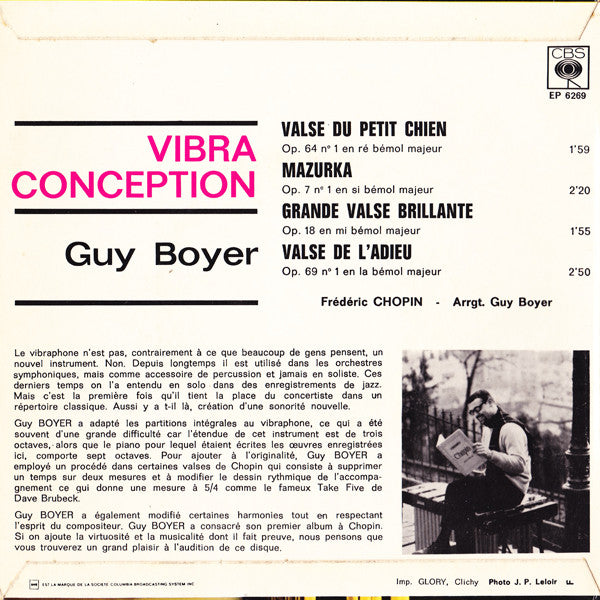 Guy Boyer : Vibra Conception (7", EP)