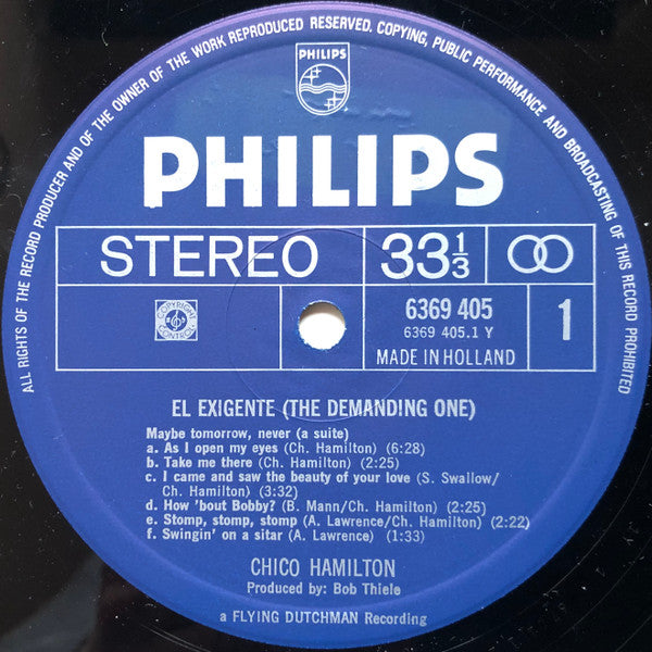 Chico Hamilton : El Exigente - The Demanding One (LP, Album)