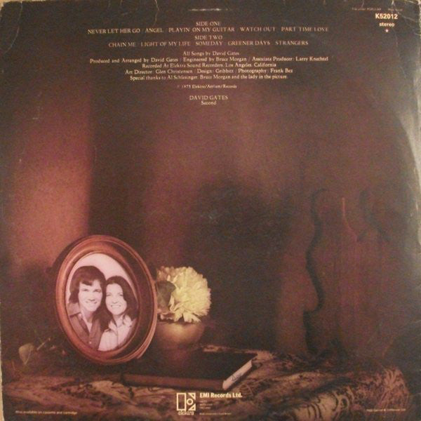 David Gates : Never Let Her Go (LP, Album)