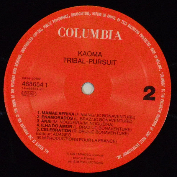 Kaoma : Tribal Pursuit (LP)