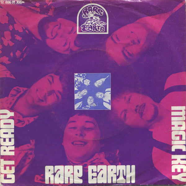 Rare Earth : Get Ready / Magic Key (7", Single, Mono)