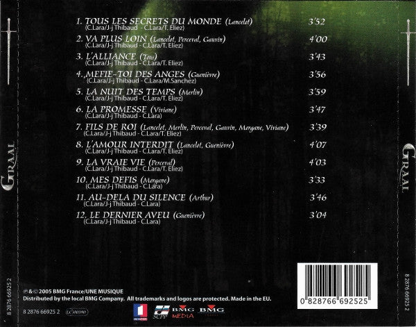 Catherine Lara : Graal (Une Légende Musicale De Catherine Lara) (CD, Album)