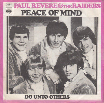 Paul Revere & The Raiders : Peace Of Mind (7")