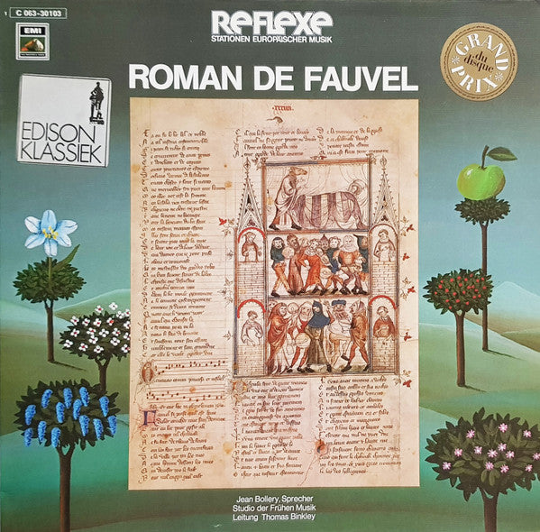 Jean Bollery, Thomas Binkley, Studio Der Frühen Musik : Roman De Fauvel (LP, RE)