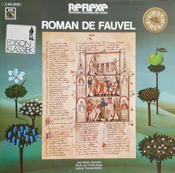 Jean Bollery, Thomas Binkley, Studio Der Frühen Musik : Roman De Fauvel (LP, RE)