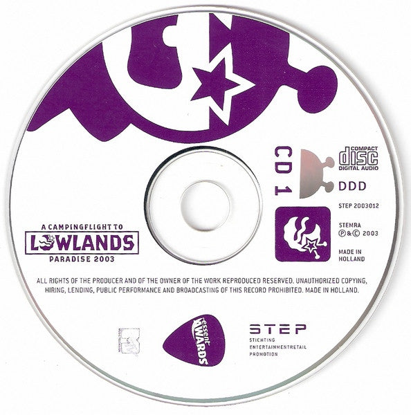 Various : A Campingflight To Lowlands Paradise 2003 (3xCD, Comp)