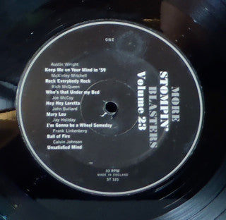 Various : Stompin' Volume 23 - More Blasters (LP, Comp, Unofficial)