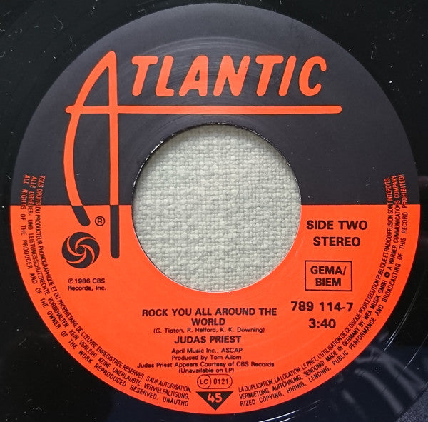 Judas Priest : Johnny B. Goode (7", Single)