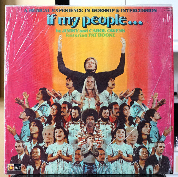 Jimmy & Carol Owens Featuring Pat Boone : If My People... (A Musical Experience In Worship & Intercession) (LP)