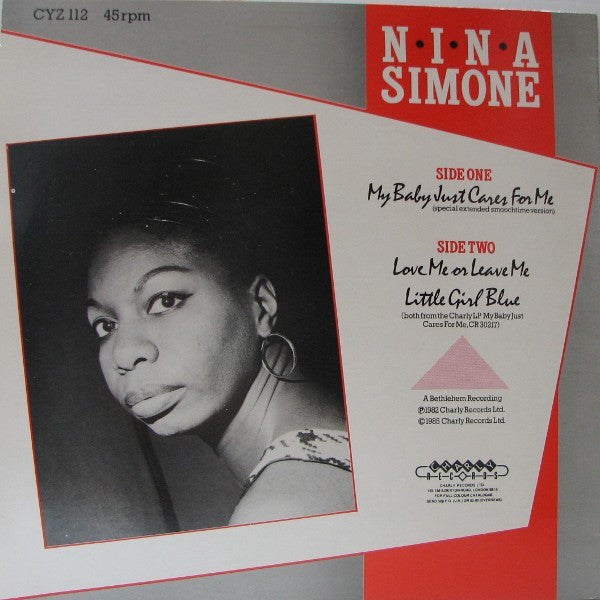 Nina Simone : My Baby Just Cares For Me (12")