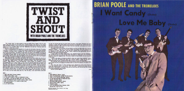 Brian Poole & The Tremeloes : Twist And Shout (Anthology Vol 2) (CD, Comp)