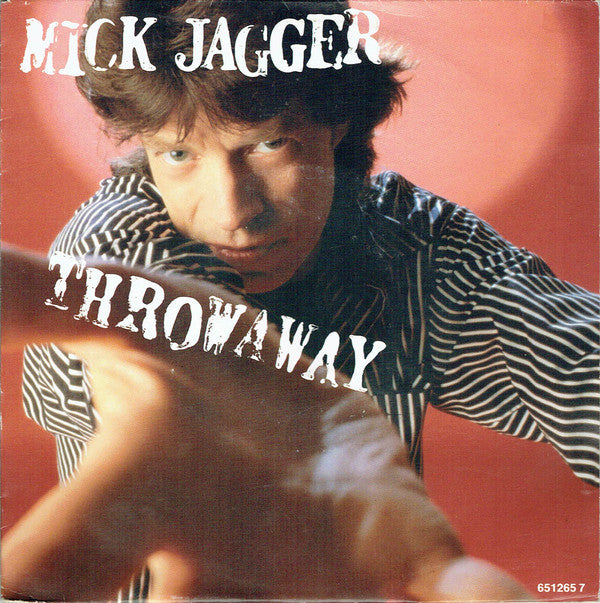 Mick Jagger : Throwaway (7", Single)