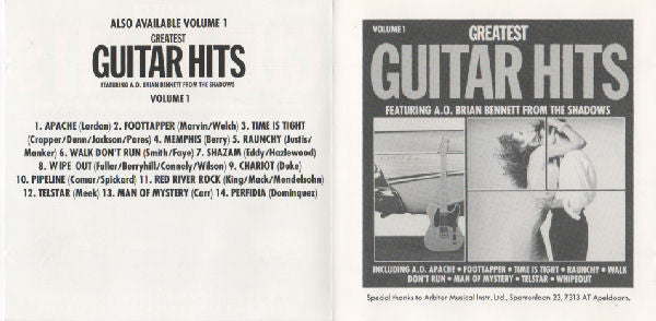 Unknown Artist : Greatest Guitar Hits Vol. 2 (CD, Album)