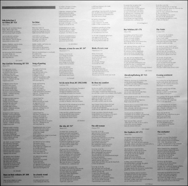 Mozart* : Roberta Alexander & Glen Wilson : Songs (LP)