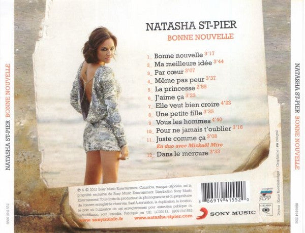 Natasha St-Pier : Bonne Nouvelle (CD, Album)
