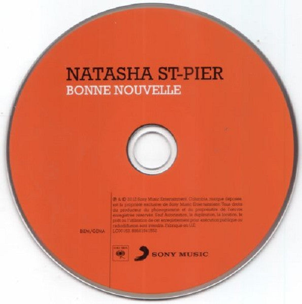 Natasha St-Pier : Bonne Nouvelle (CD, Album)