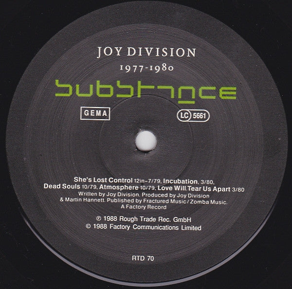 Joy Division : Substance (LP, Comp, NL )